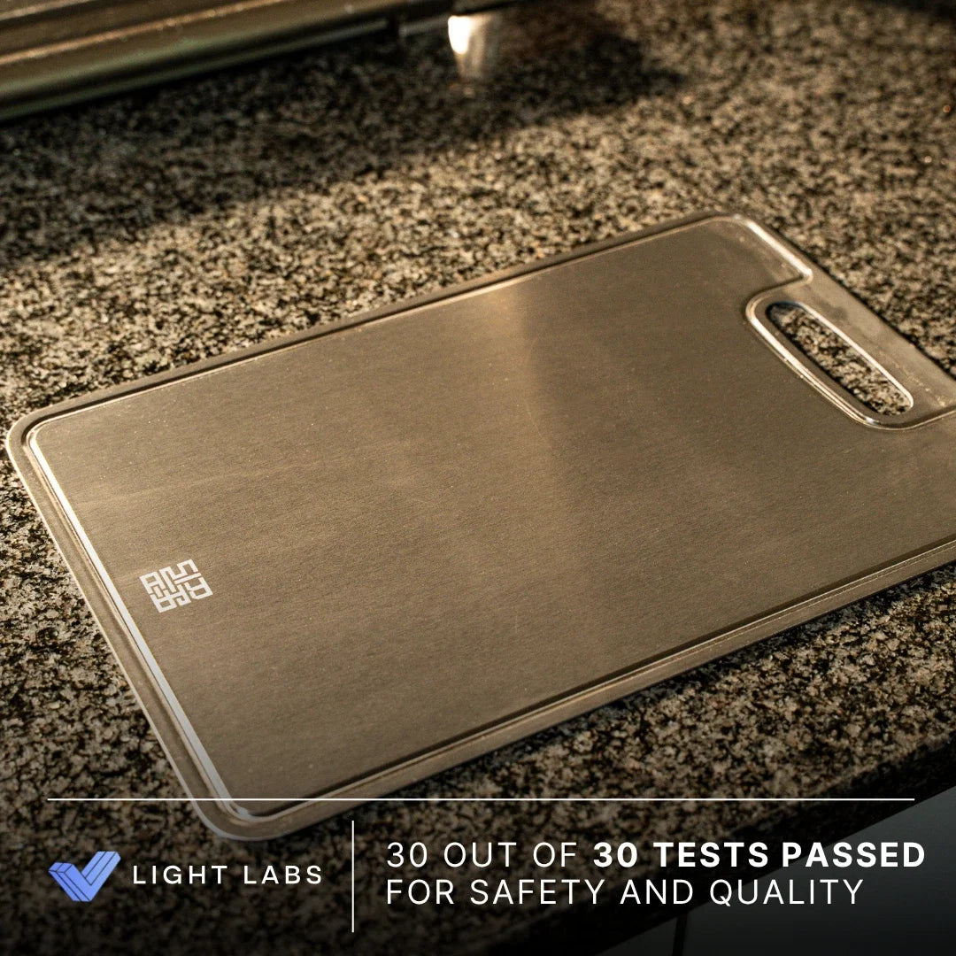 Titanium Cutting Board V2 Gold Edition (Anodized)