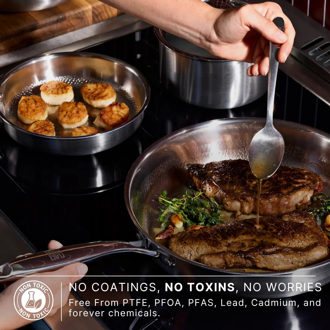 Titanium Hammered Pan Pro Kit