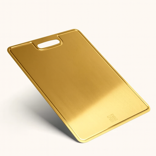Titanium Cutting Board V2 Gold Edition (Anodized)