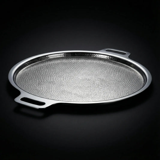 Titanium Hammered Pizza Steel