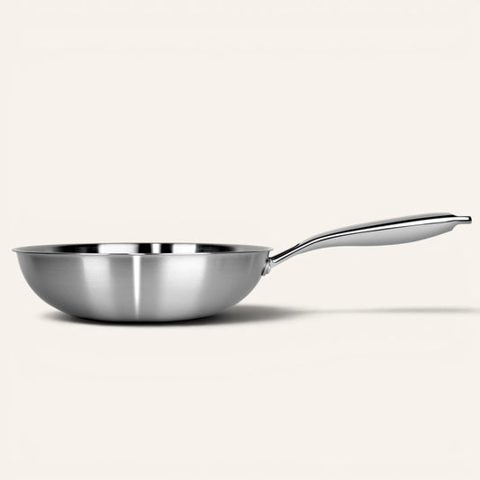 Titanium Hammered Wok Pan Pro