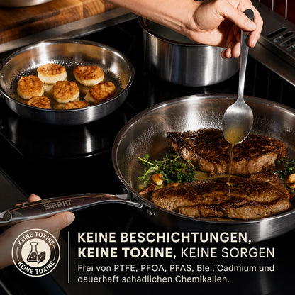 Titanium Hammered Pan Pro Standard